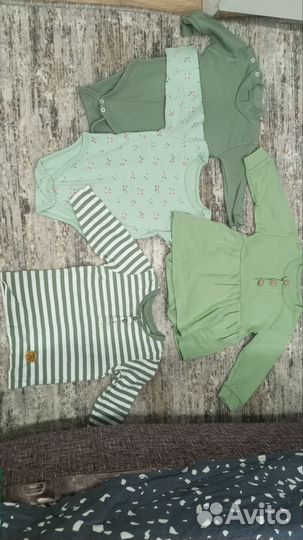 Вещи пакетом на девочку 74-80