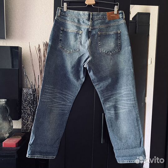 Новые рваные джинсы Zara XL