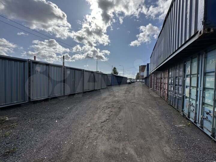 Аренда склада контейнера, 14 м² для хранения вещей