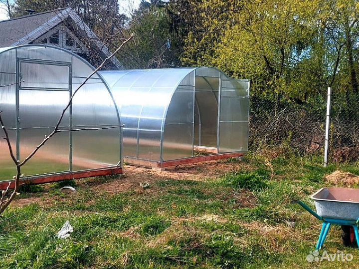Теплица 3 на 4 из поликарбоната