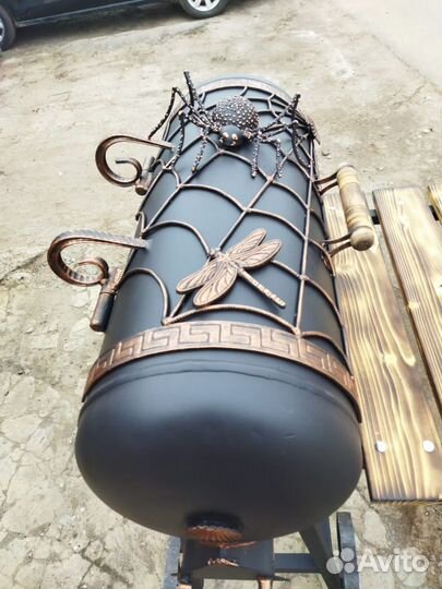 Мангал из газового баллона