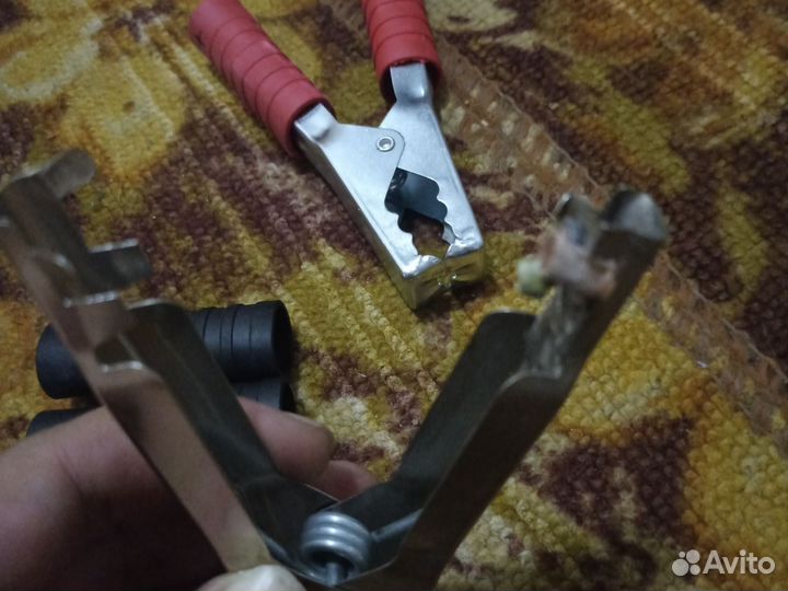 Крокодилы - зажимы для пусковых проводов