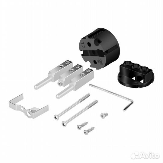 Медные силовые коннекторы Monosaudio Hi-End Родий