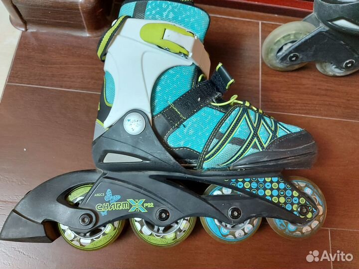 Роликовые коньки, раздвижные K2, 32-37 размер