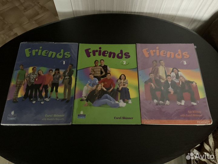 Friends Carol Skinner оригинал, к-т из 3х пособий