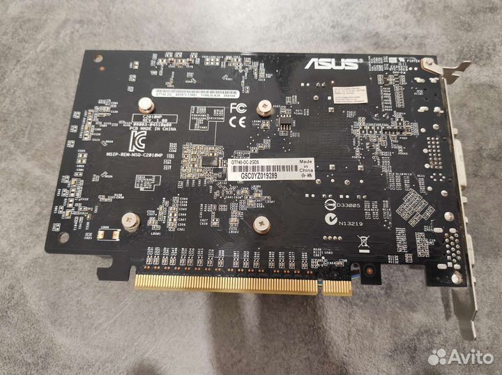 Видеокарта Asus GT 740 2 GB