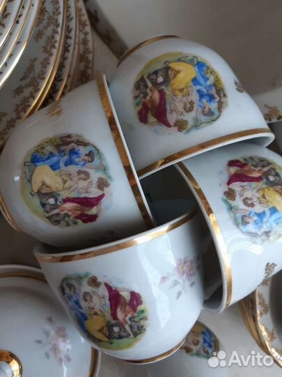 Сервиз столовый Чехия Мадонна