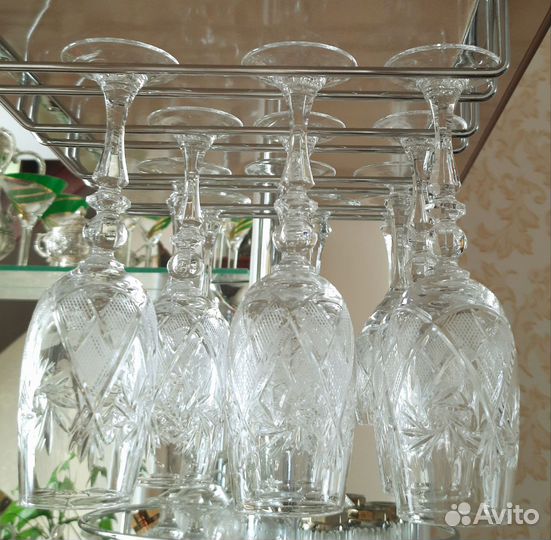 Хрустальные бокалы