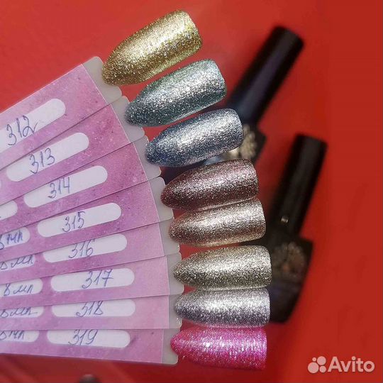 Гель-лак, Жидкая фольга