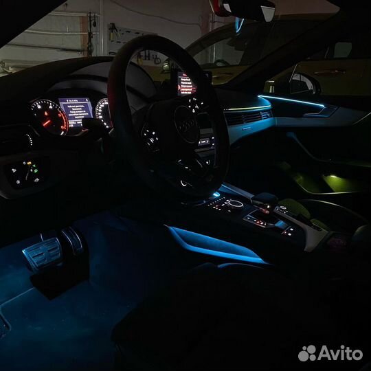 Подсветка салона для Audi A4 A5 B9 2017+ 32 цвета