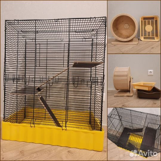 Клетка для грызунов Б/У за всё