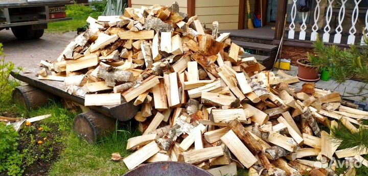 Дрова Береза от производителя в Сертолово