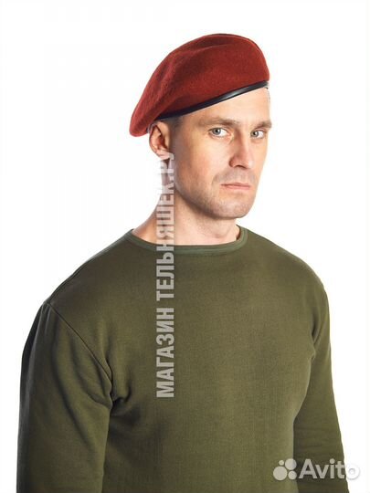 Р.54 Берет краповый бесшовный