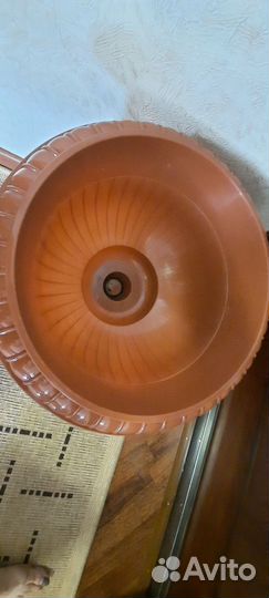 Кашпо горшок для цветов пластик большое