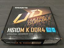 Материнская плата gigabyte H610M K DDR4