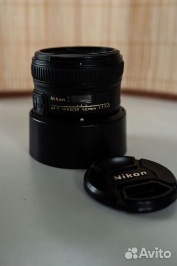 Объектив Nikon 50mm f/1.8G AF-S Nikkor