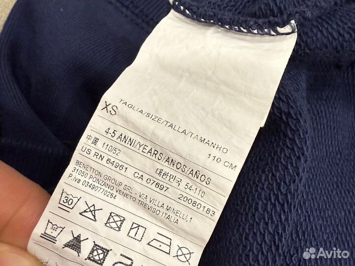 Свитшот детский United colors of benetton