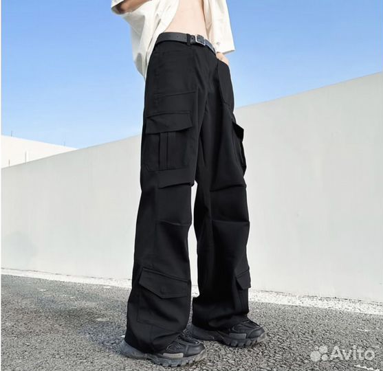 Balenciaga Type Штаны Y2K Cargo Pants Opium