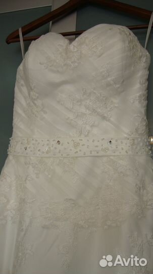 Свадебное платье нежное и красивое