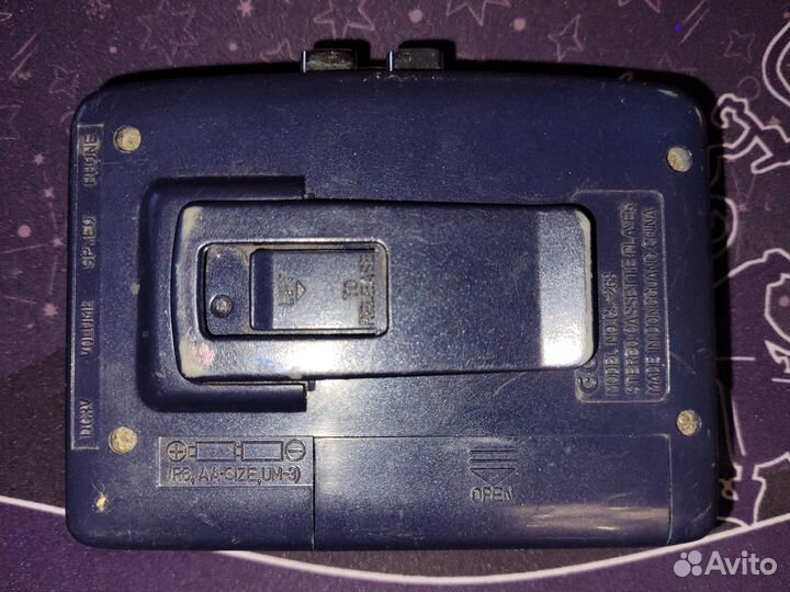 Кассетный плеер нерабочий винтаж 90е СССР