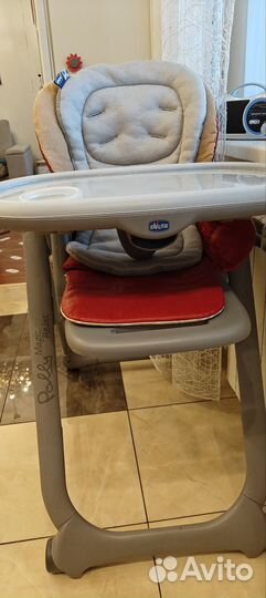 Стул для кормления chicco polly