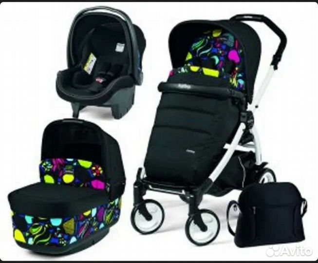 Коляска peg perego book 3 в 1