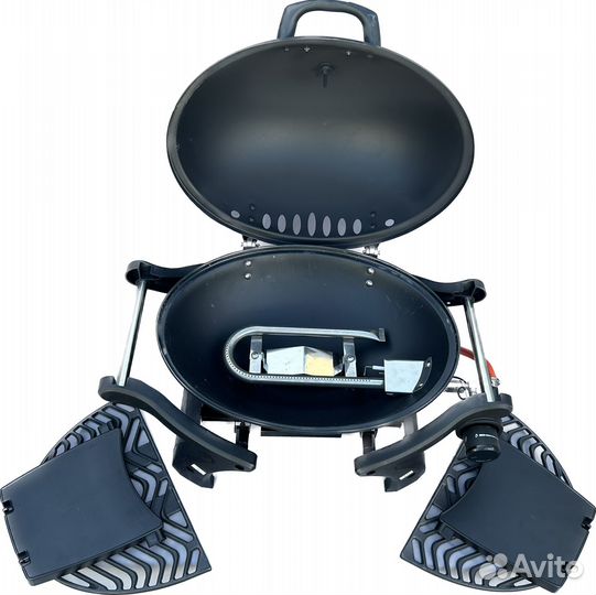 Гриль газовый 1 горелка / решётки чугун/ титан