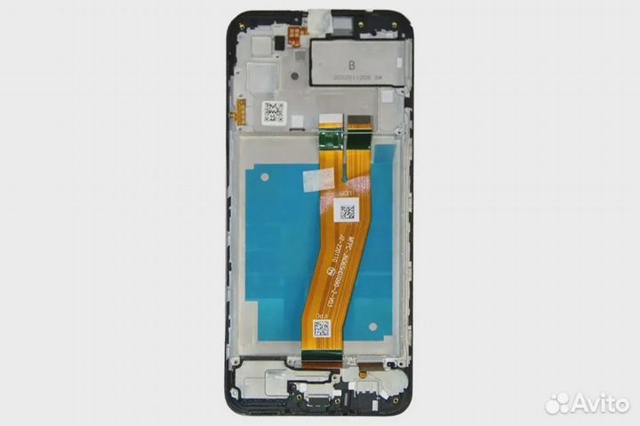 Дисплей Samsung Galaxy A03 SM-A035F в рамке черный