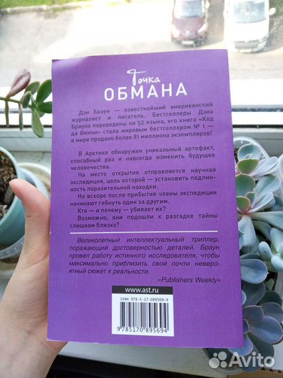 Дэн Браун, Точка обмана