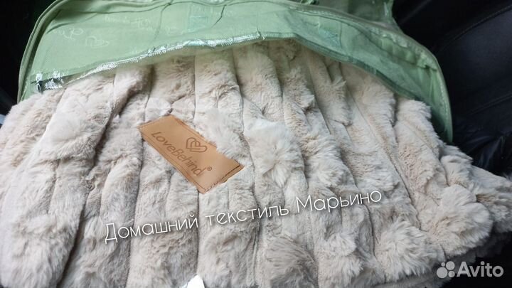 Покрывало мех кролик