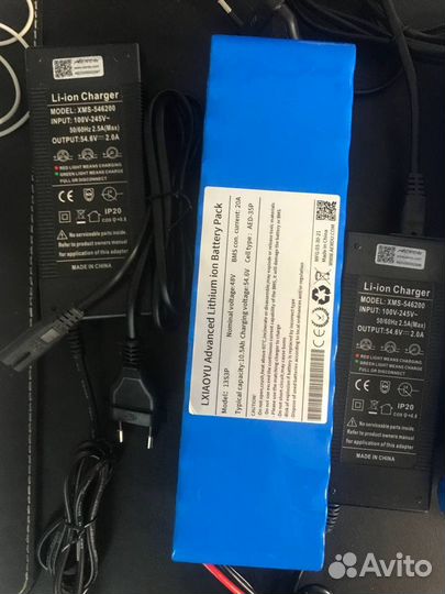 Аккумулятор для электровелосипеда 48 V 10,5 Ah