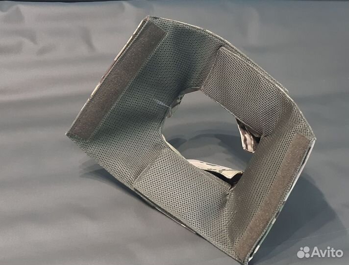 Защита шеи на бронежилет олива