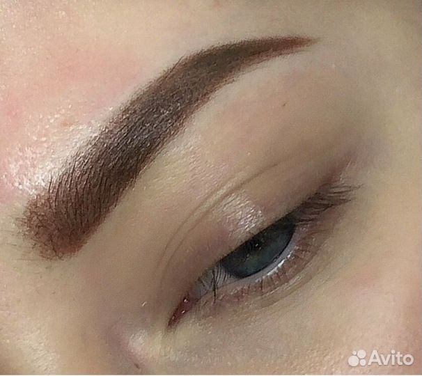 Перманентный макияж (пудровые брови)