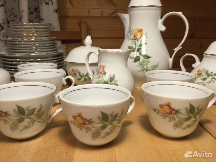 Чайный сервиз гдр кахла