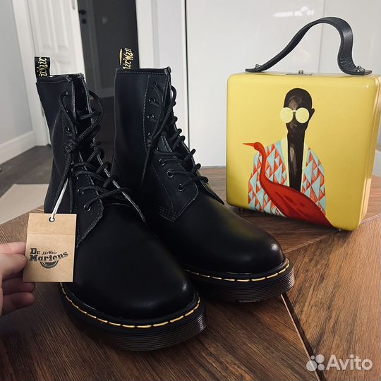 Ботинки Dr. Martens Black Leather