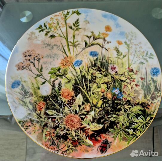 Тарелка декоративная Чехия