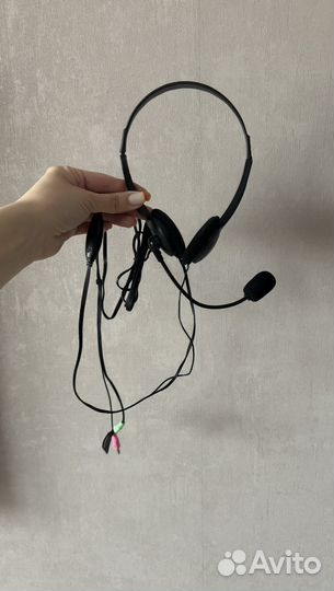 Гарнитура наушники с микрофоном