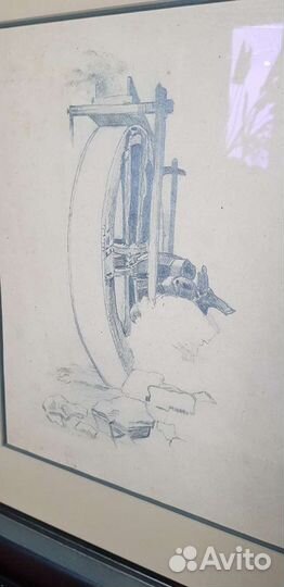 Графика колесо конец XIX века