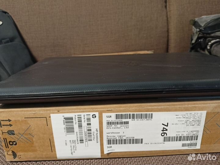 Ноутбук hp