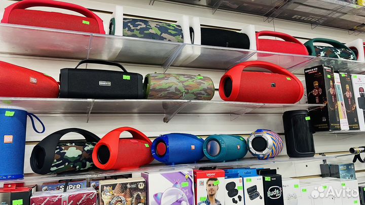 Блютуз колонка с радио