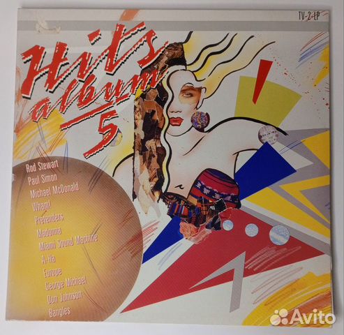 2LP сборник Hits Album 5 / Holland / 1986