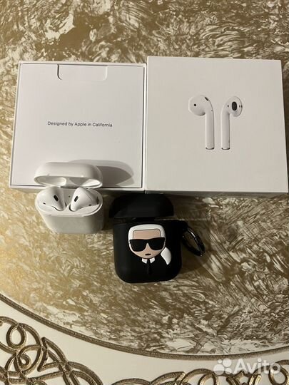 Беспроводные наушники apple airpods 1