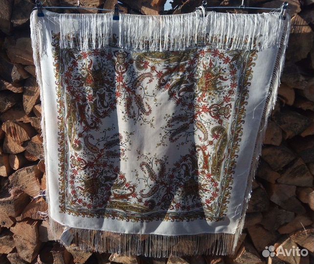 Павловопосадский платок шаль 