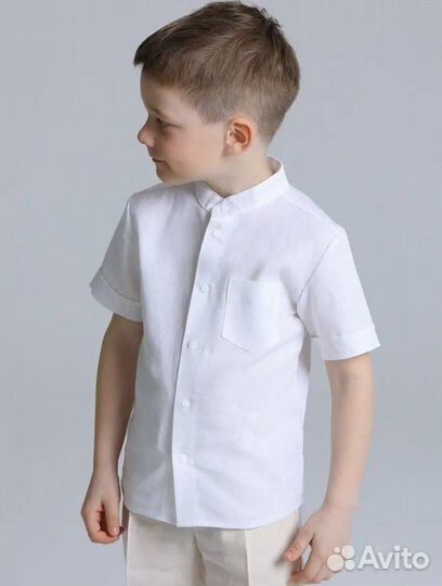 Рубашка белая 116