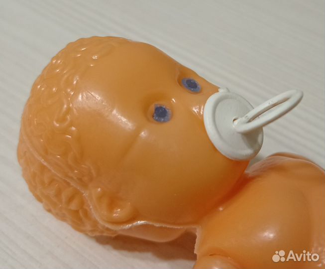 Кукла - пупс с соской, пластмасс СССР