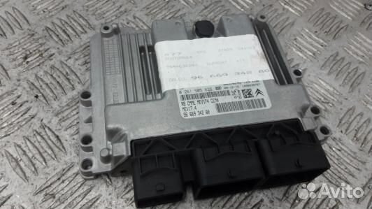 Блок управления двигателем peugeot 308 1 (TBE12PF0