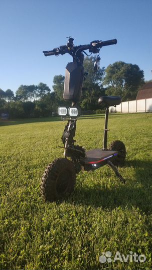 Электросамокат 70км/ч полный привод