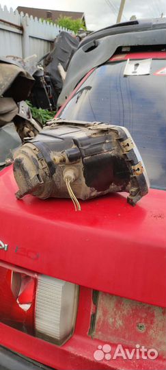 Передняя левая фара ауди 100 С3