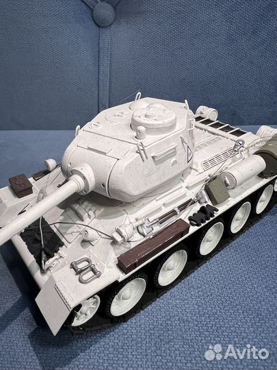 Сборная модель Т 34-85 Зимний камуфляж