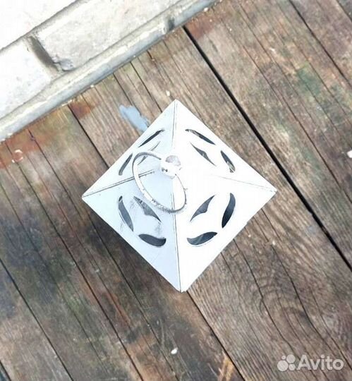 Новогодний декор/Подсвечник металлический